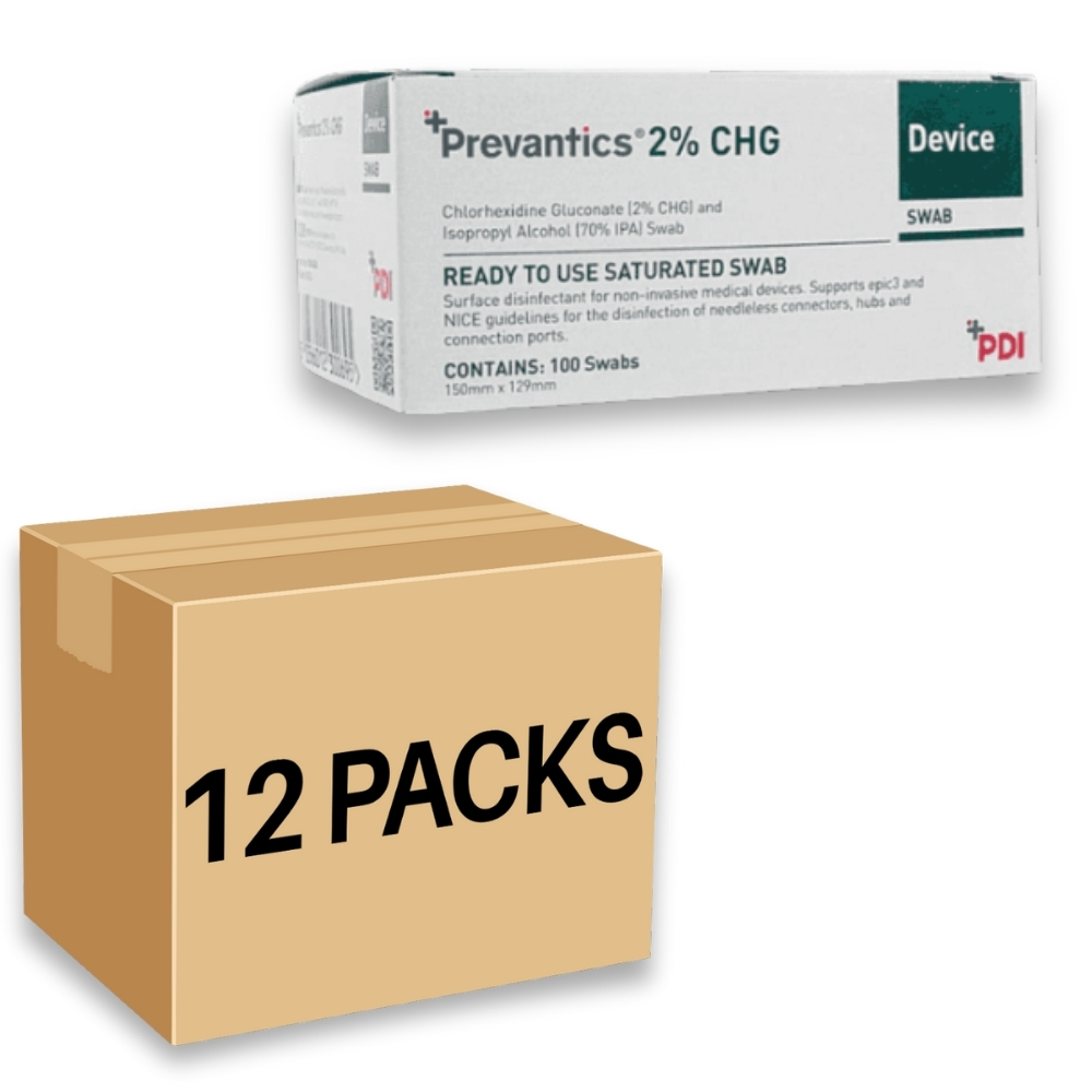 PDI Sani-Cloth CHG 2% Antiseptic Wipes – 100 Sachets Per Box – Pack Of 12 - View #10