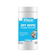 Vinco CLWipe Dry Body Wipes - Tub