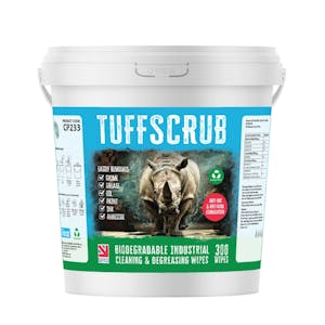 Vinco Tuffscrub Thick Biodegradable Heavy Duty Wipes - Bucket