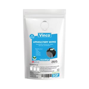 Vinco AutoWipe Upholstery Biodegradable Wipes