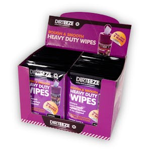 Dirteeze Rough and Smooth Wipes - 50 Twin-Pack Sachets