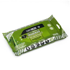 Dirteeze Trademate Bamboo Surface Wet Wipes - Pack