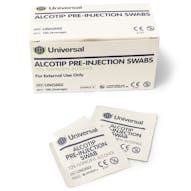 Alcotip 70% Alcohol Swabs Alcotip 70% Alcohol Swabs