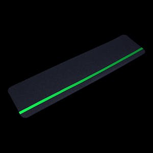 Anti-Slip Floor Tile - Photoluminescent Stripe