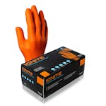 Aurelia Ignite Orange Powder Free Nitrile Gloves