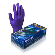 Aurelia Sonic 100 Cobalt Blue Powder Free Nitrile Gloves