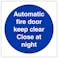 Automatic Fire Door Close At Night