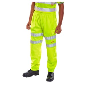 Beeswift Hi-Vis Jogging Bottoms