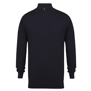 Henbury 1/4 Zip Jumper