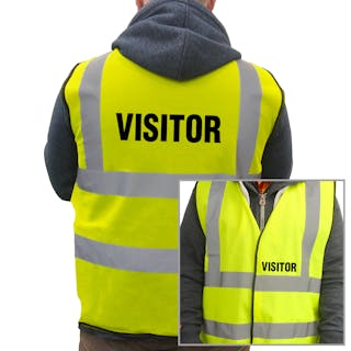 Standard Hi-Vis Vest - Visitor