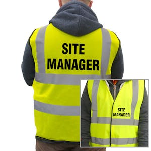 Standard Hi-Vis Vest - Site Manager