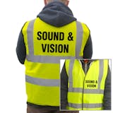 Value Hi-Vis Vest - Sound & Vision