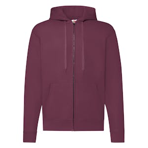 Fruit of The Loom Classic 80/20 Hooded Sweatshirt Jacket