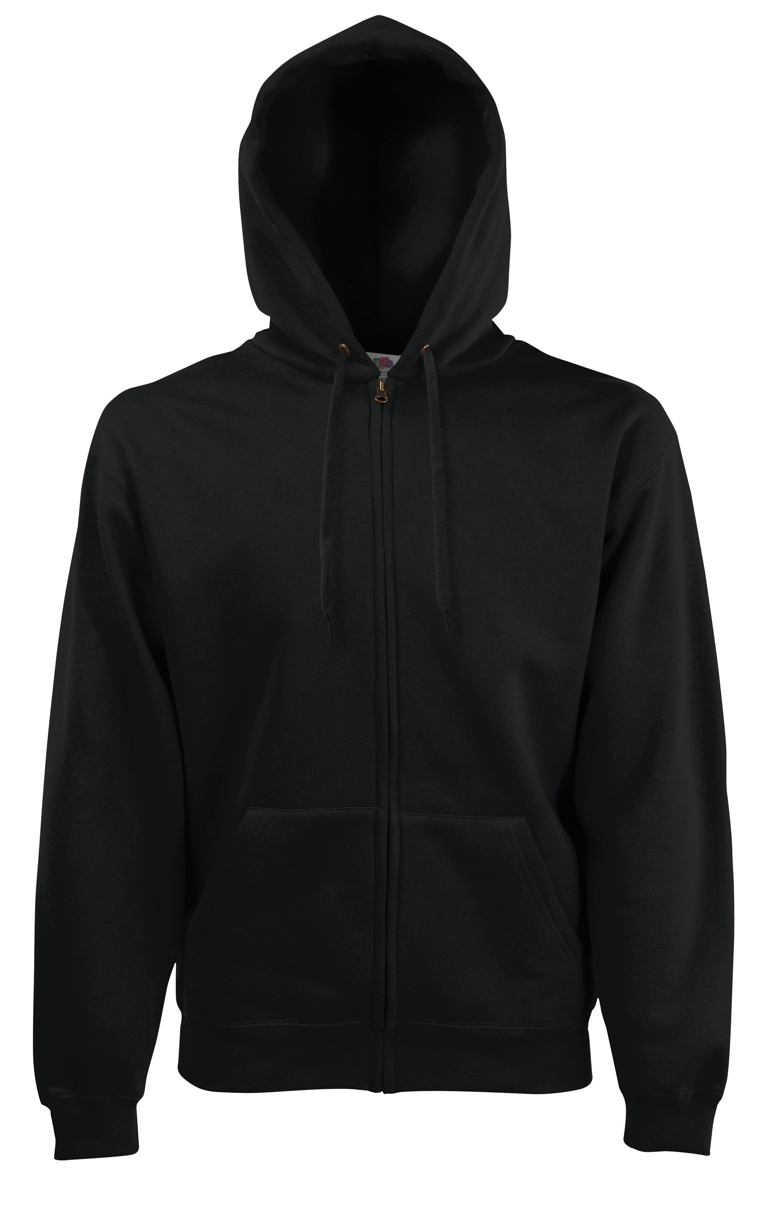 Fruit of the loom hoodie black Clearance