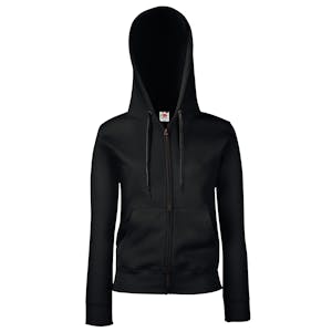 Fruit of The Loom Ladies Premium 70/30 Hooded Sweatshirt Jacket