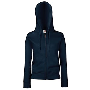 Fruit of The Loom Ladies Premium 70/30 Hooded Sweatshirt Jacket