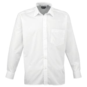 5 Premier Long Sleeve Shirts For £99 - Includes Free Embroidered Logo!