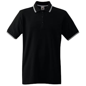 Fruit of The Loom Tipped Polo Shirt