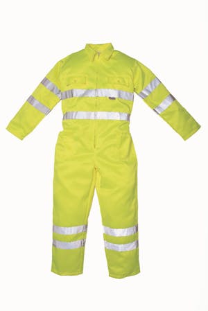 Yoko Polycotton Hi-Vis Coverall