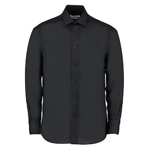 Kustom Kit Long Sleeve Tailored Business Shirt