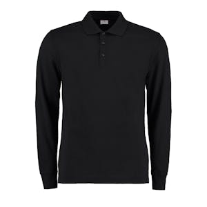 Kustom Kit Long Sleeve Pique Polo Shirt