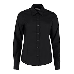 Kustom Kit Women's Corporate Long Sleeve Oxford Blouse