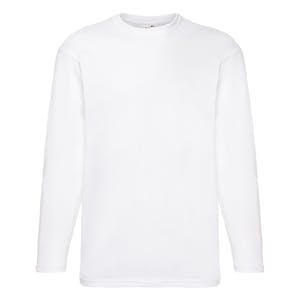 Fruit of The Loom Valueweight Long Sleeve T-Shirt