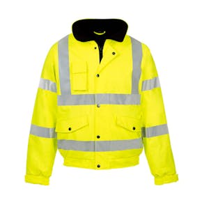 Supertouch Hi-Vis Stormflex PU Bomber Jacket