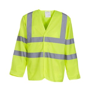 Yoko Long Sleeve Hi-Vis Waistcoat