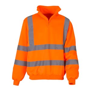 Yoko 1/4 Zip Hi-Vis Sweatshirt