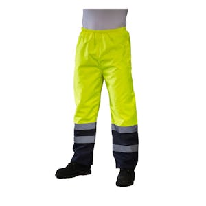 Yoko Two-Tone Hi-Vis Waterproof Over Trousers