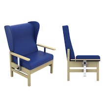 Bariatric Arm Chair Drop Arms & Wings