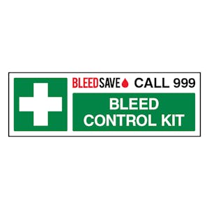 Bleed Control Kit - Call 999 - Landscape