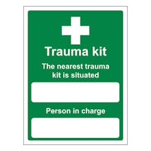 The Nearest Trauma Kit Is Situated - Portrait