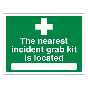 The Nearest Incident Grab Kit Is Located 