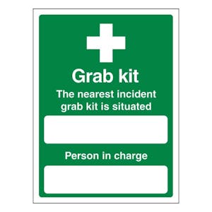 The Nearest Incident Grab Kit Is Situated - Portrait