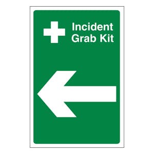 Incident Grab Kit Arrow Left