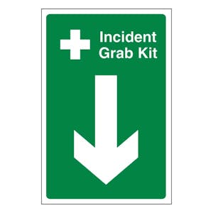 Incident Grab Kit Arrow Down