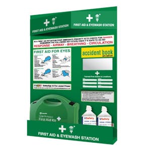 Workplace First Aid & Eye Wash Station