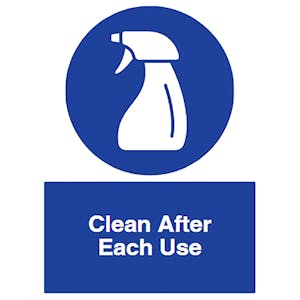 Clean After Each Use