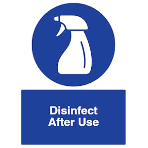 Disinfect After Use