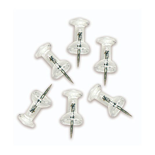 BiOffice Round Headed Push Pins Notice Boards, Easels & Stands