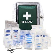Clear Cabinet with BS8599-1 Small First Aid Kit