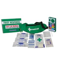 EurekaPlast Bum Bag First Aid Kit With Talking Guide