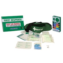 Value Aid Bum Bag First Aid Kit With Talking Guide