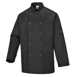 Portwest Suffolk Chefs Jacket Long Sleeve