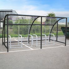 12 Bike Canterbury Cycle Shelter