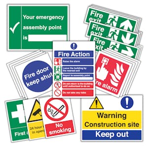 Workplace Safety Sign Starter Packs