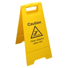Caution Floor Slippery When Wet