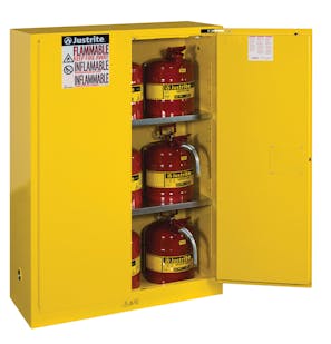 Justrite Standard Sure-Grip® EX Flammable Safety Cabinet